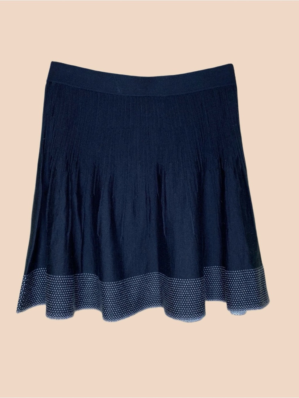 Icelandic Design Wool Blend Knit Skirt Sz L (Authentic)
